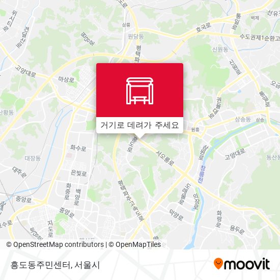 흥도동주민센터 지도