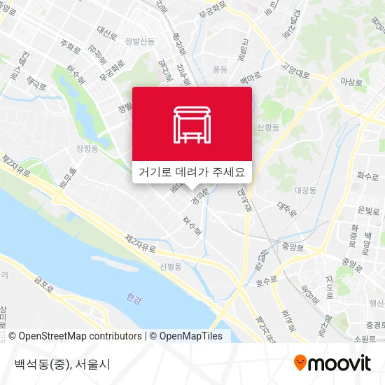 백석동(중) 지도