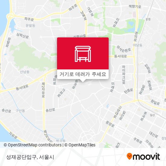 성재공단입구 지도