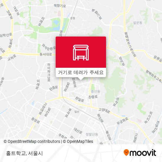 홀트학교 지도