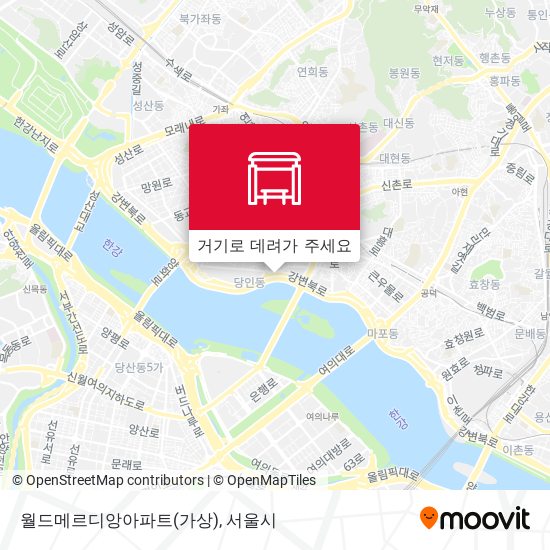 월드메르디앙아파트(가상) 지도