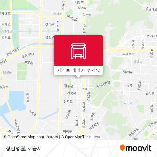 성민병원 지도