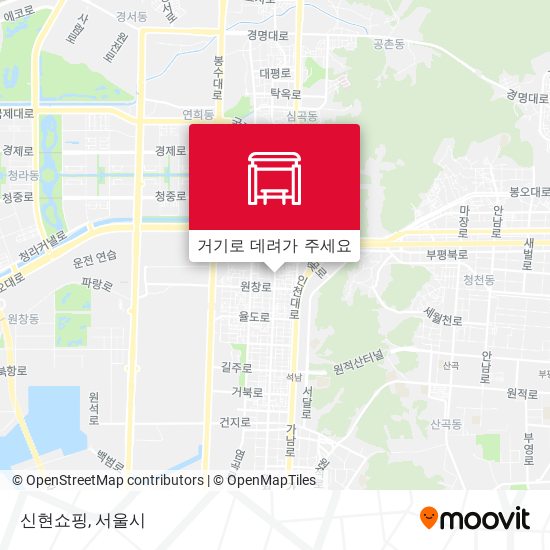 신현쇼핑 지도