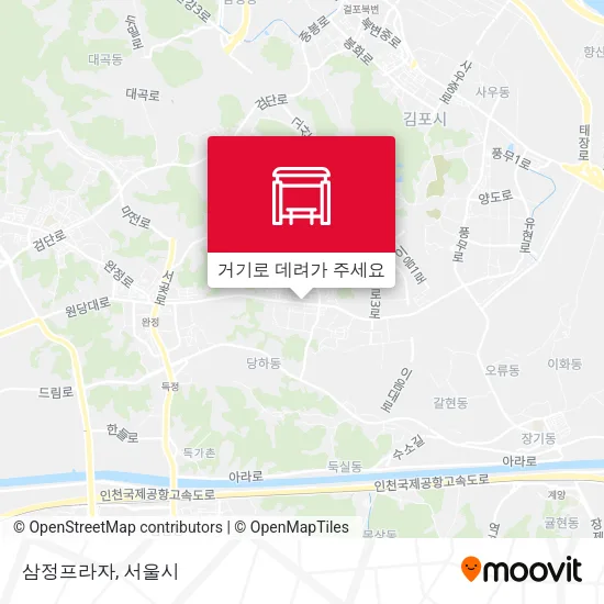 삼정프라자 지도