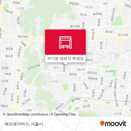 쉐보레서비스 지도