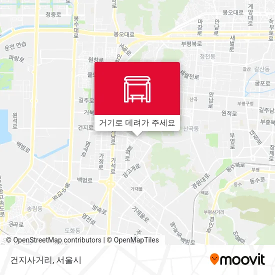 건지사거리 지도