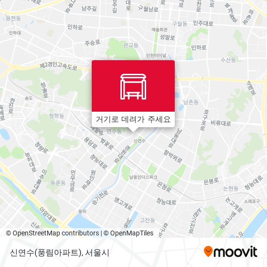 신연수(풍림아파트) 지도