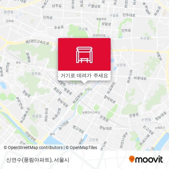 신연수(풍림아파트) 지도