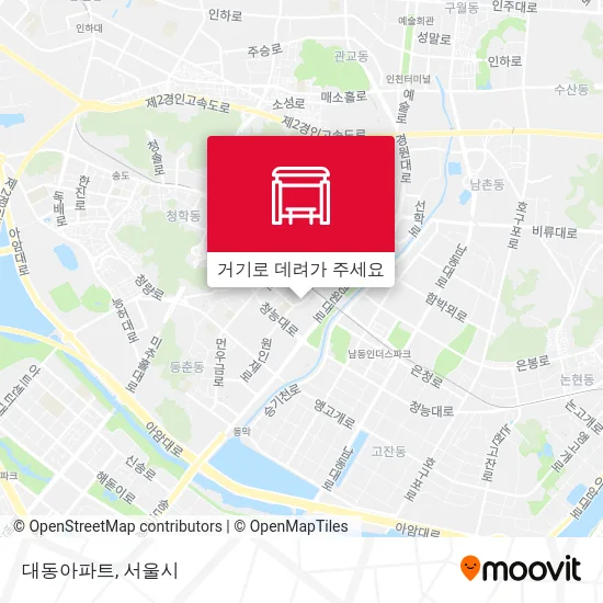 대동아파트 지도