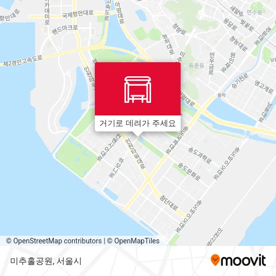 미추홀공원 지도