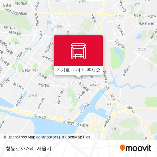 청능로사거리 지도