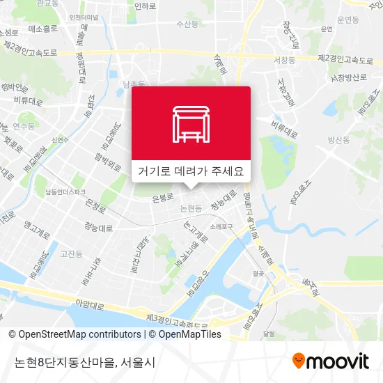 논현8단지동산마을 지도