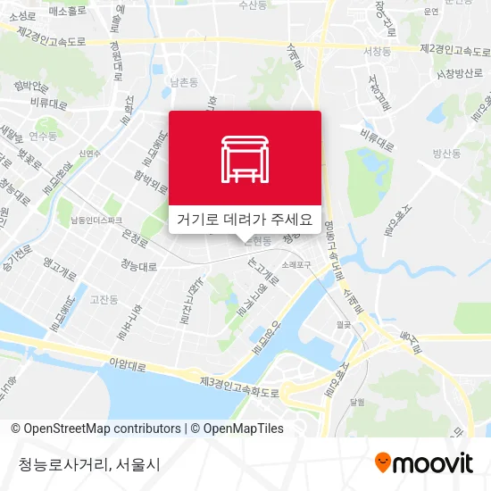 청능로사거리 지도