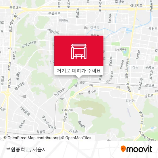 부원중학교 지도