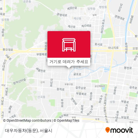 대우자동차(동문) 지도