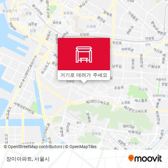 장미아파트 지도