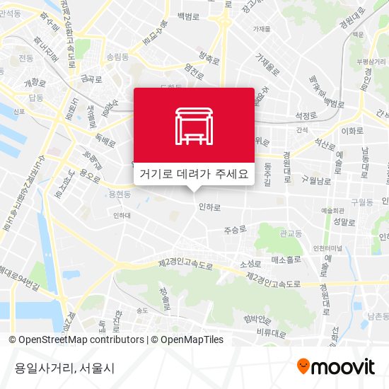 용일사거리 지도