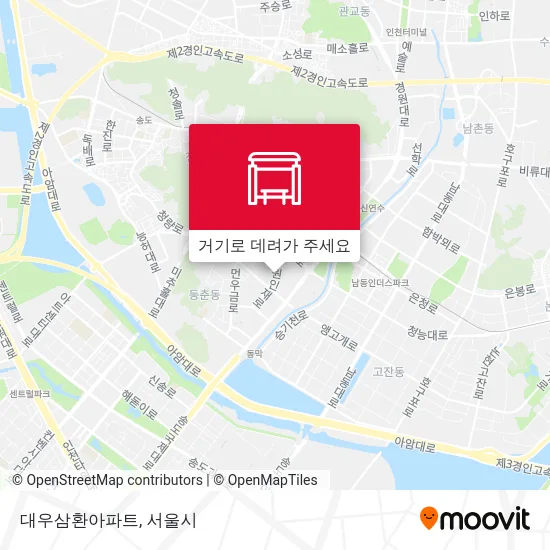 대우삼환아파트 지도