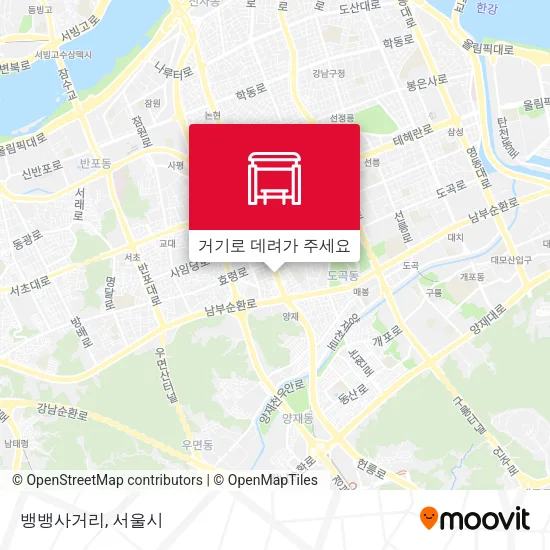 뱅뱅사거리 지도