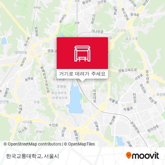 한국교통대학교 지도