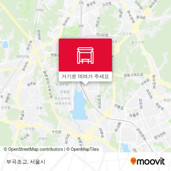 부곡초교 지도