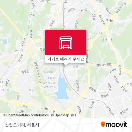 신협오거리 지도