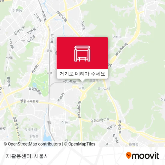 재활용센타 지도