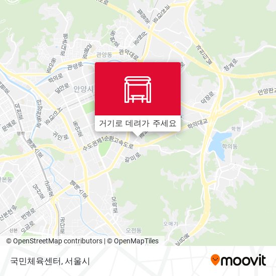 국민체육센터 지도