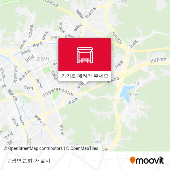 구생명교회 지도