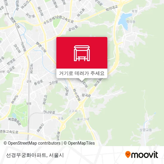 선경무궁화아파트 지도