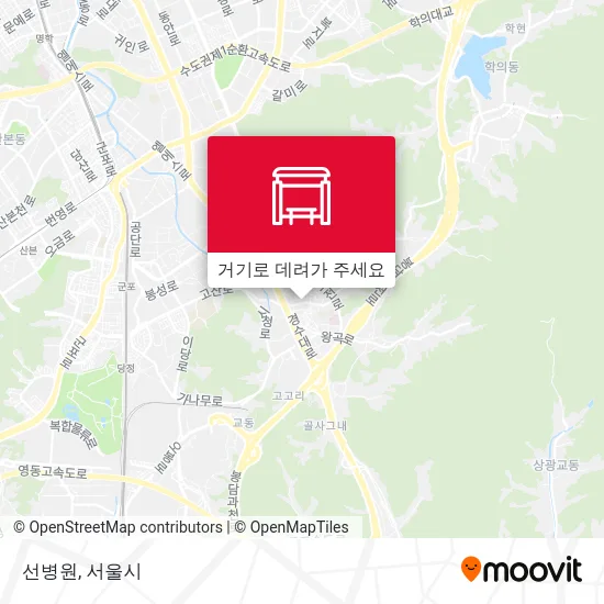 선병원 지도