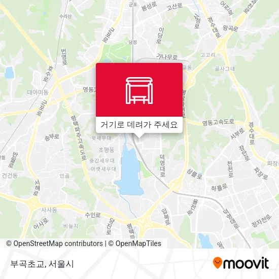 부곡초교 지도