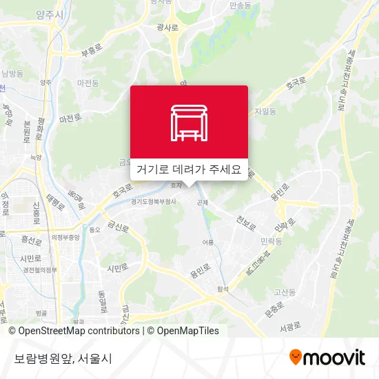 보람병원앞 지도