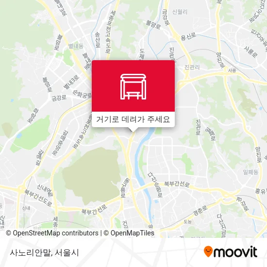 사노리안말 지도
