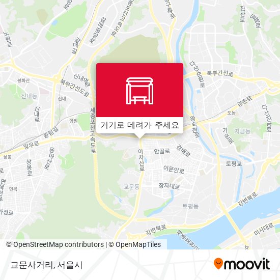 교문사거리 지도