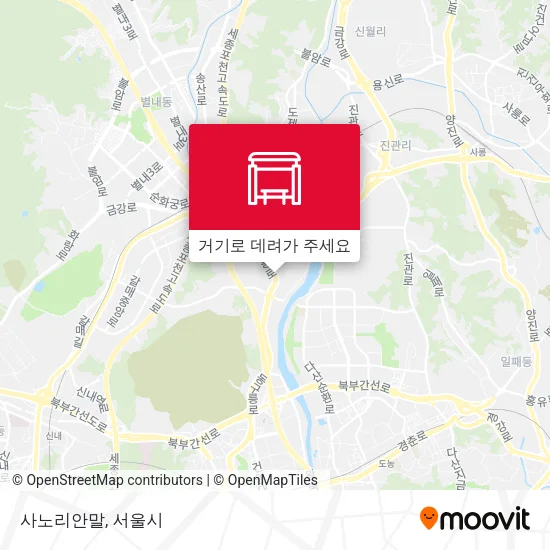 사노리안말 지도