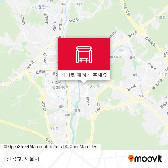 신곡교 지도