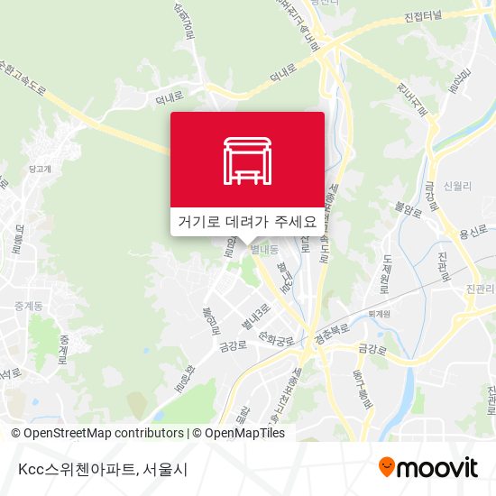 Kcc스위첸아파트 지도