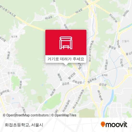 화접초등학교 지도