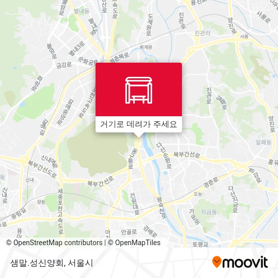 샘말.성신양회 지도