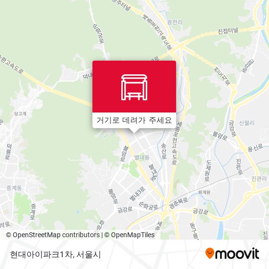 현대아이파크1차 지도