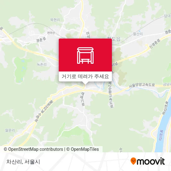 차산리 지도