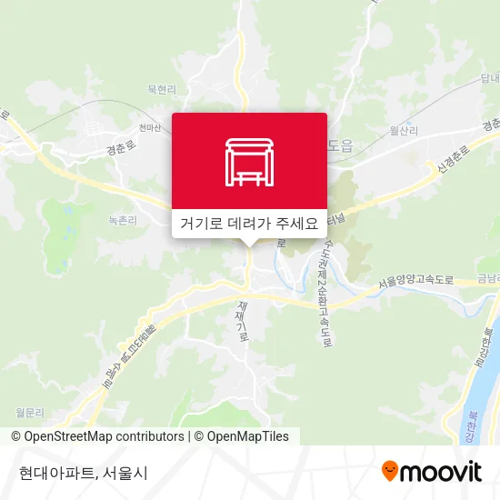현대아파트 지도