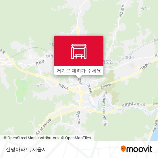 신명아파트 지도
