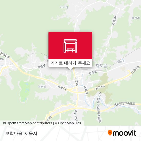 보학마을 지도