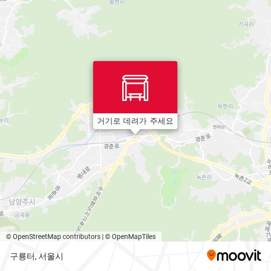구룡터 지도