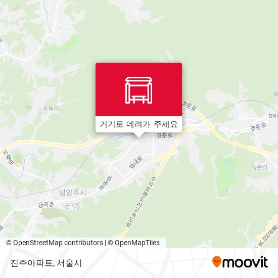 진주아파트 지도
