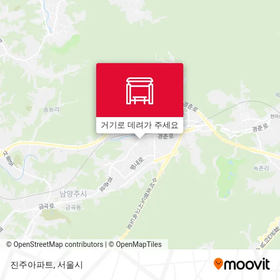 진주아파트 지도