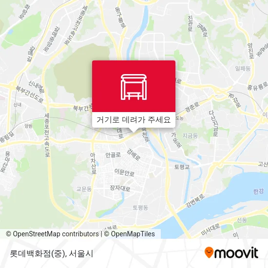 롯데백화점(중) 지도
