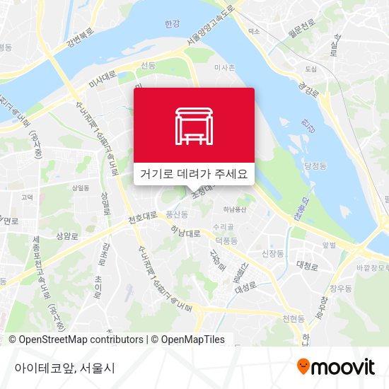 아이테코앞 지도